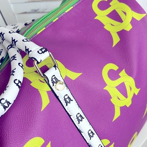 Steve Madden l Multi BSpeedy Duffle Travel Overnight Carry-On Tote Crossbody* - Picture 7 of 11